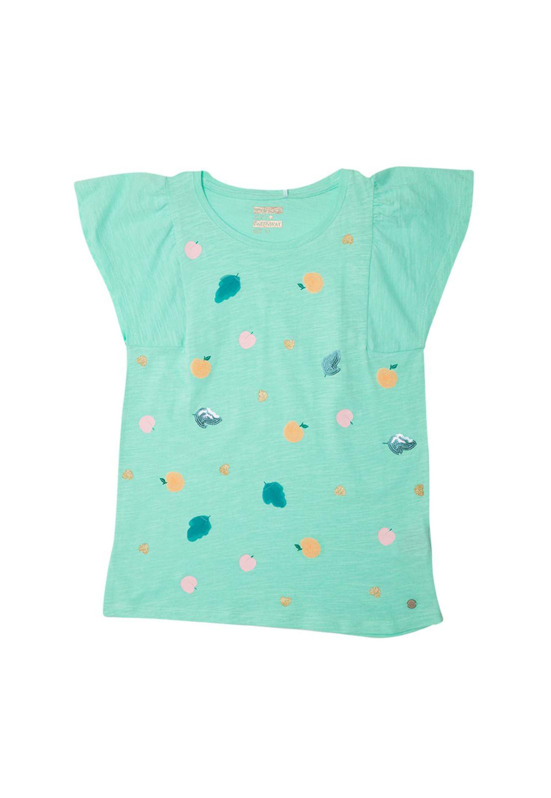 Polera Niña Menta Pillin-1