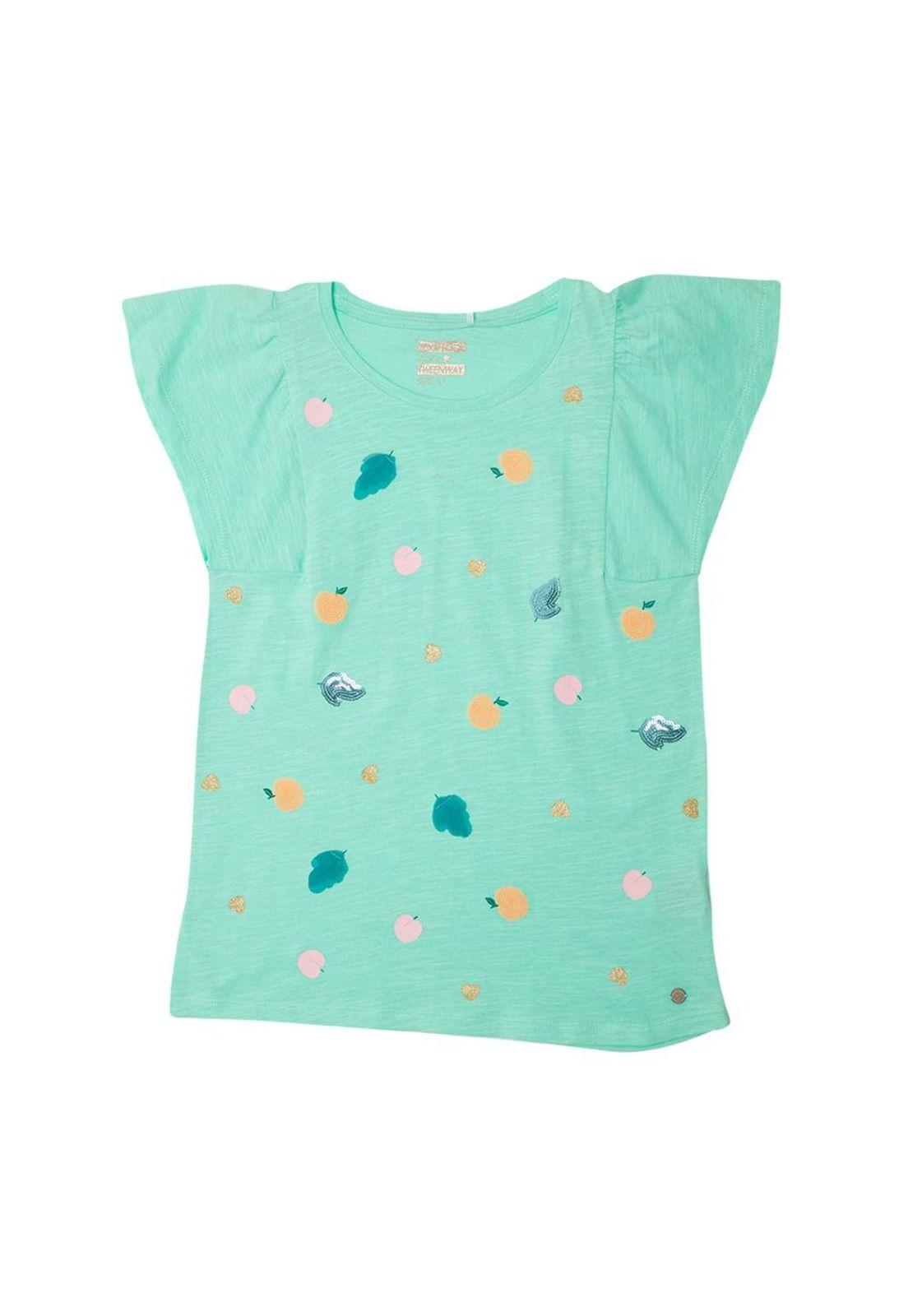 Polera Niña Menta Pillin-0