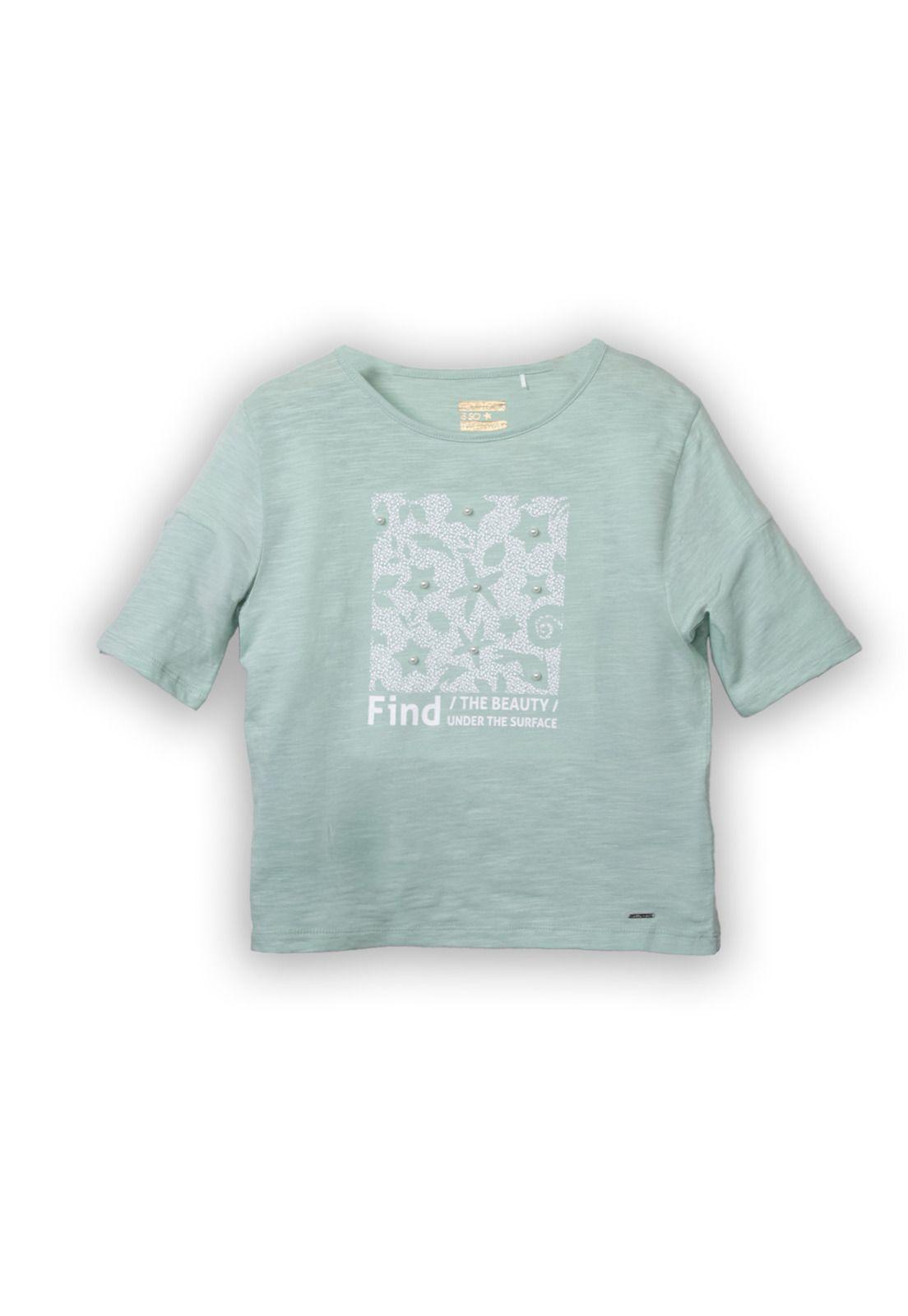 Polera Niña Verde Pillin (TVC615-25VER6)-0