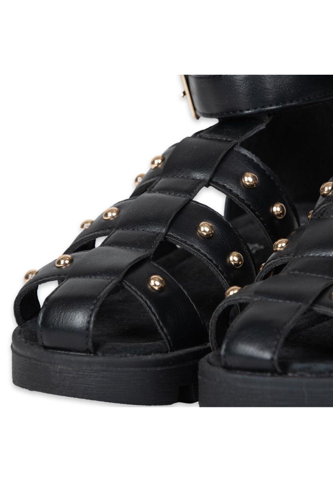 Sandalias Niña Negro Pillin-4