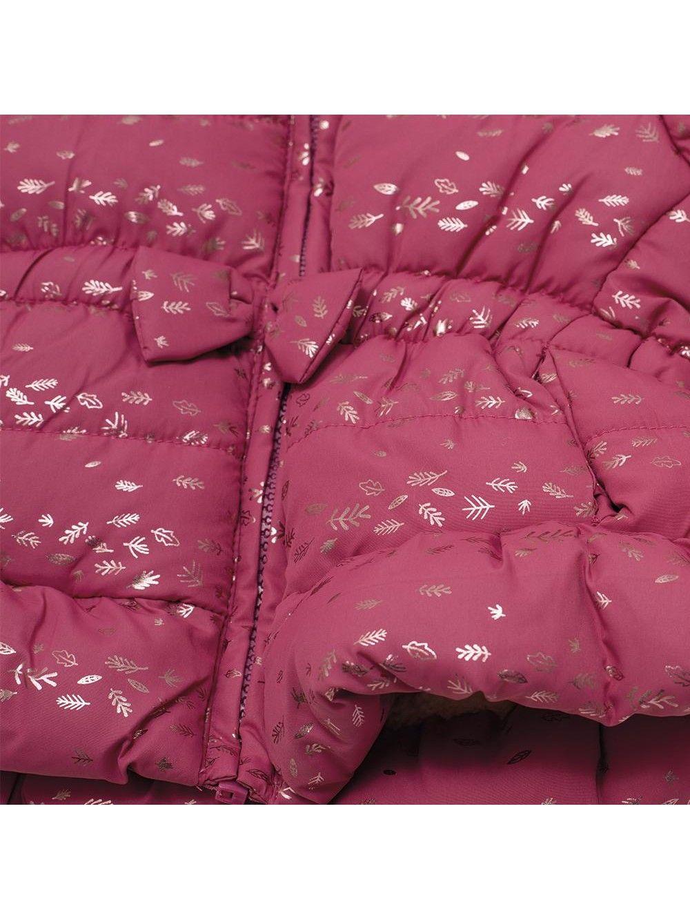 Parka C/Capucha Bebé Niña Burdeo Pillin-3