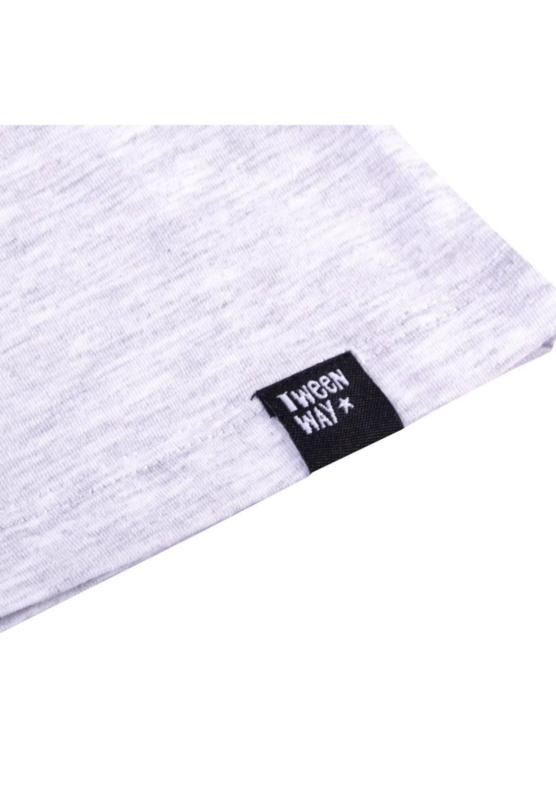 Polera Manga Larga Niño Gris claro Pillin-1
