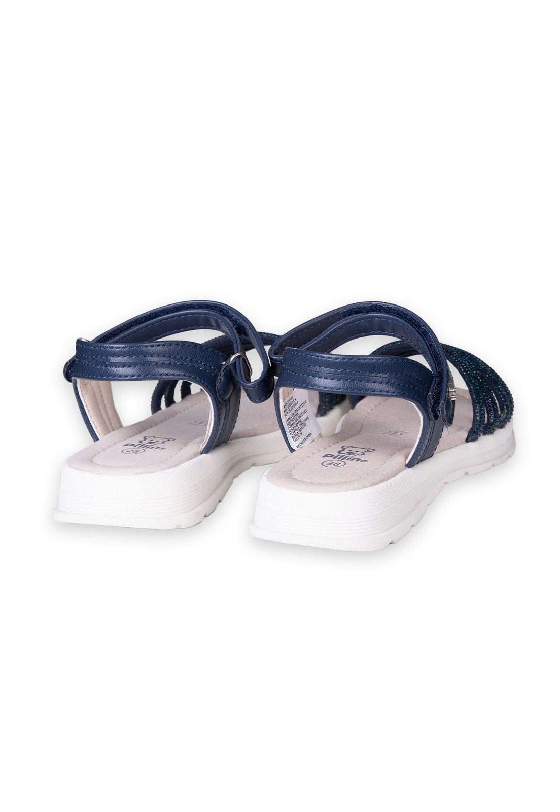 Sandalias Niña Azul Pillin (PZC410-25AZU )-2