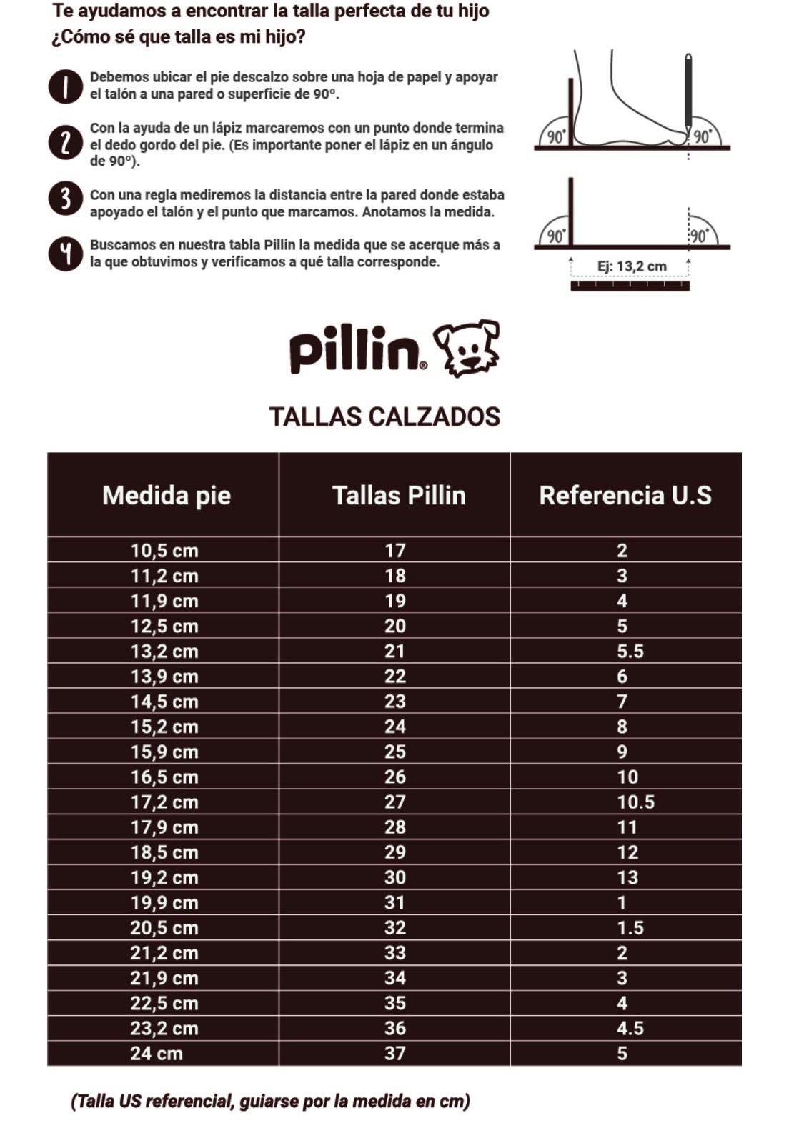 Zapatillas  Niño Pillin (PZD505-26NEG)-5