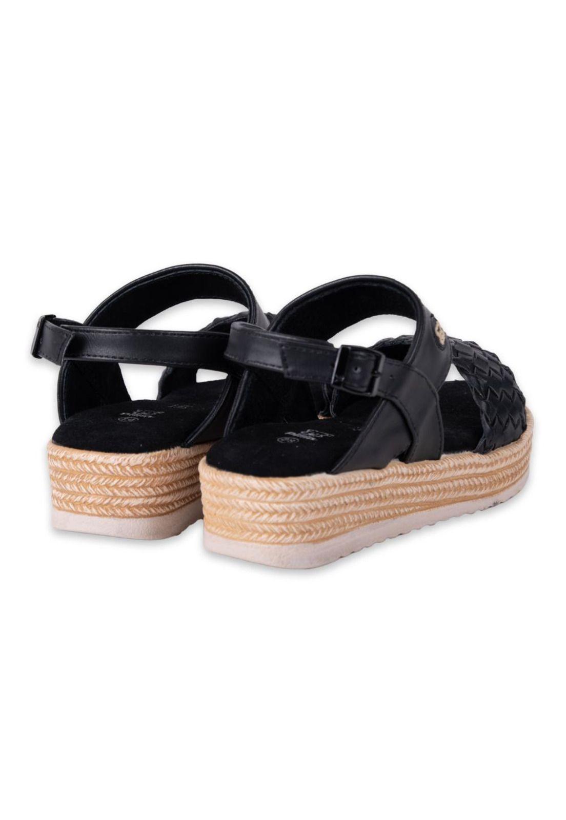 Sandalias Niña Negro Pillin-3