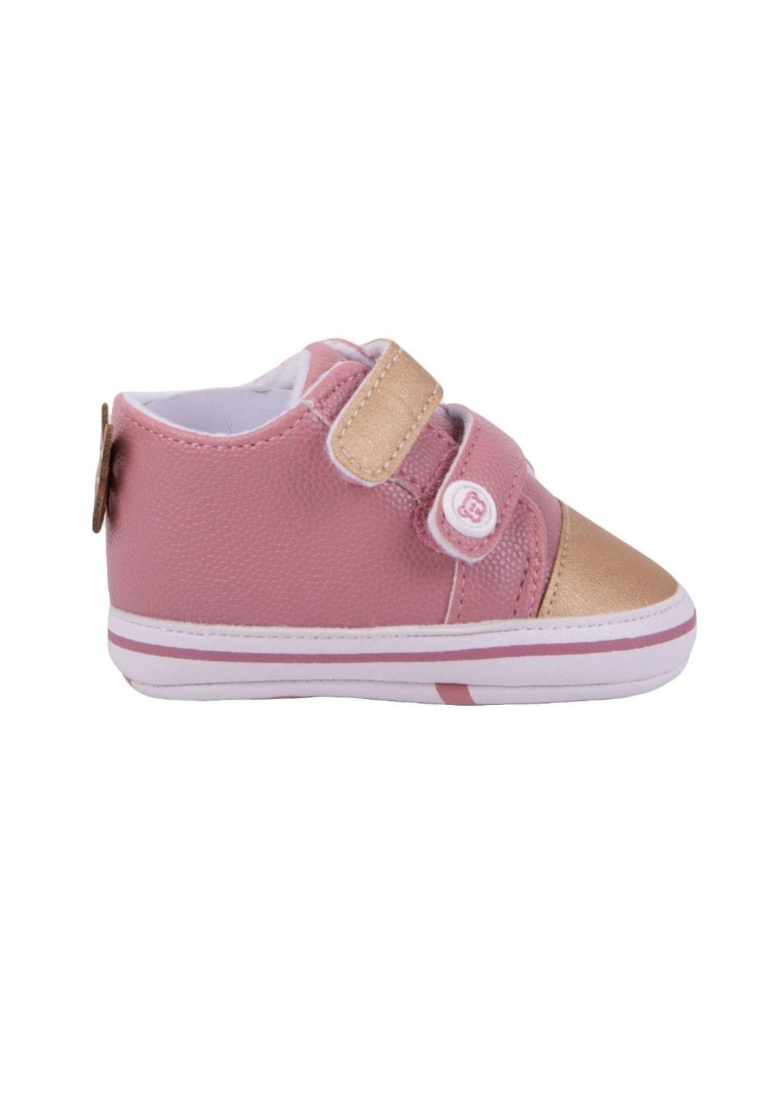 Zapatillas Bebé Niña Rosado Pillin-2
