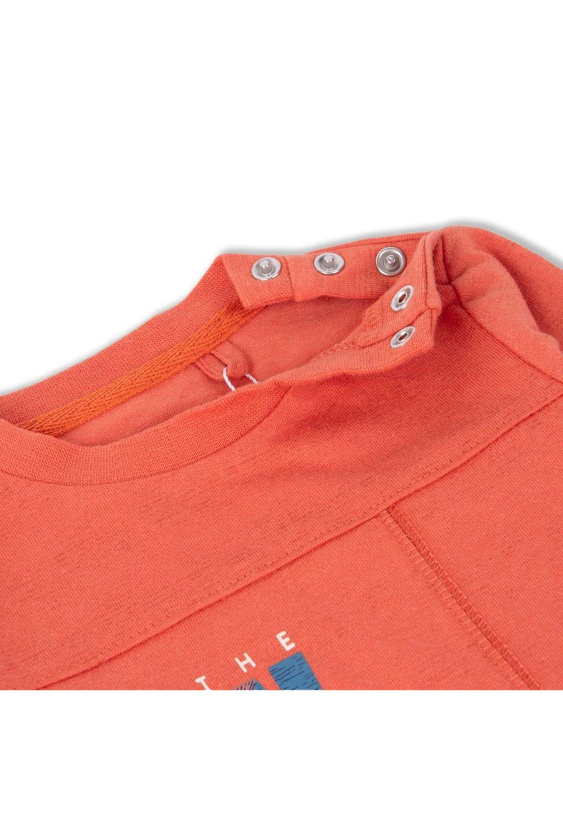 Polera Bebé Niño Terracota Pillin-2