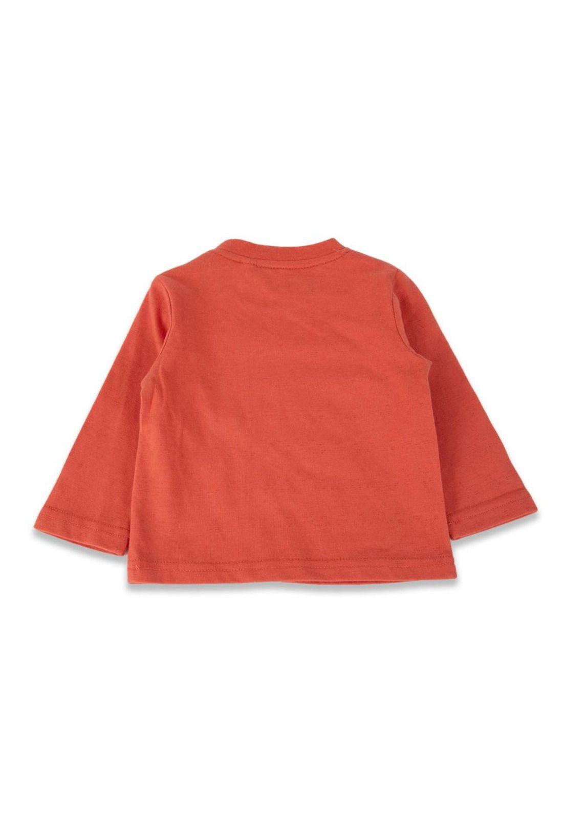 Polera Bebé Niño Terracota Pillin-3