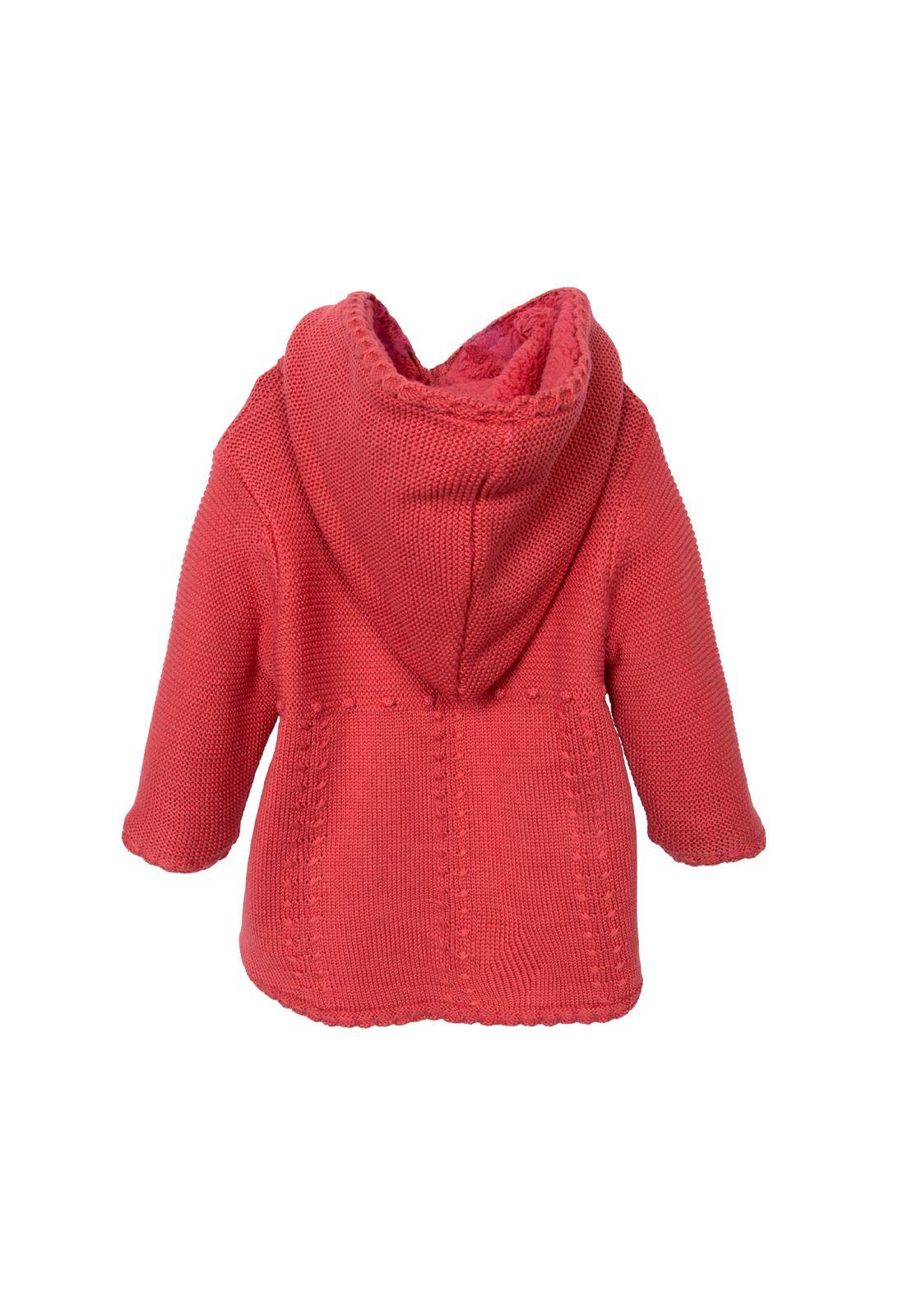 Chaleco Forrado Rojo Niña Pillin (PVD919-26ROJ)-1