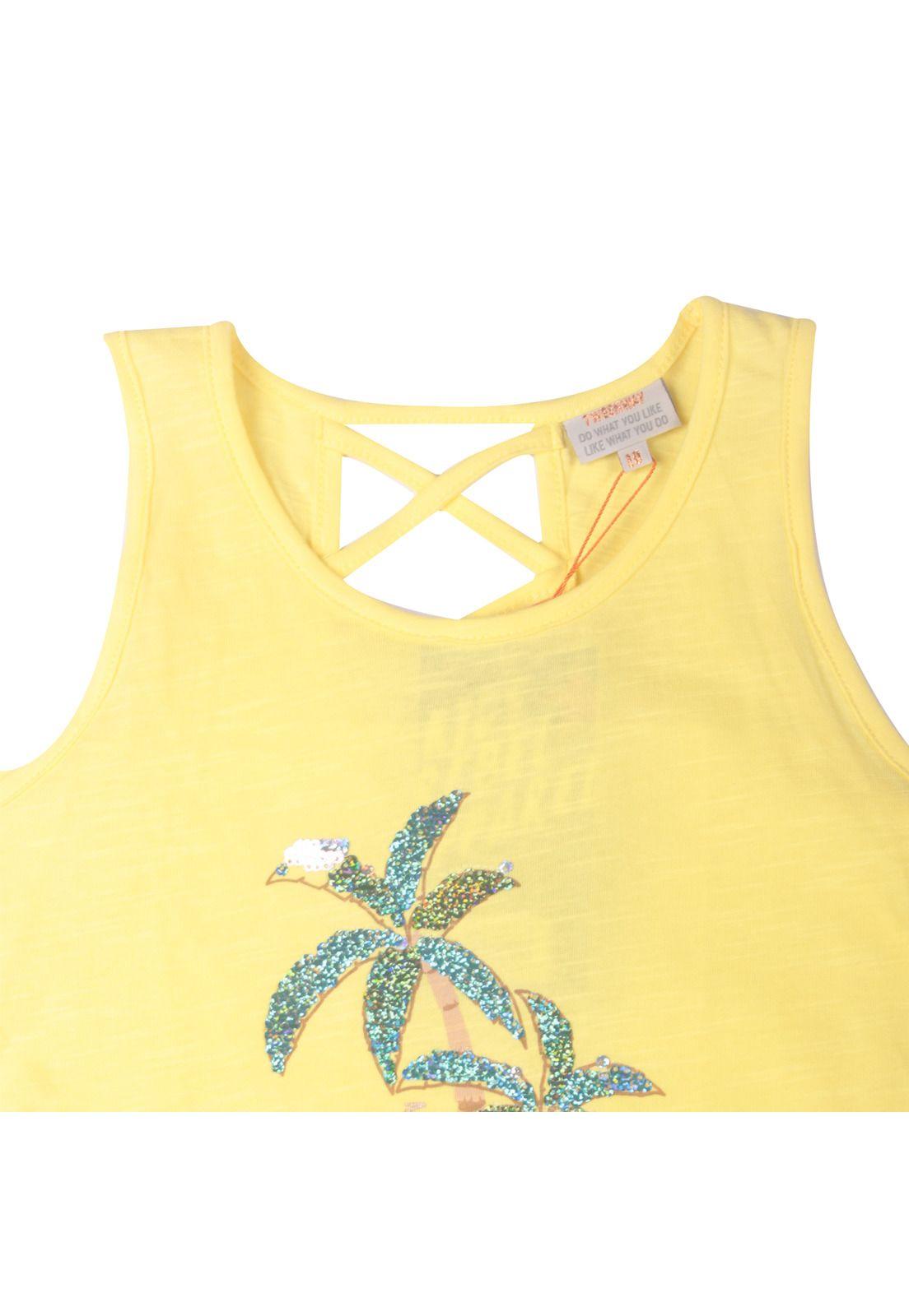 Polera Niña Amarillo Pillin-2