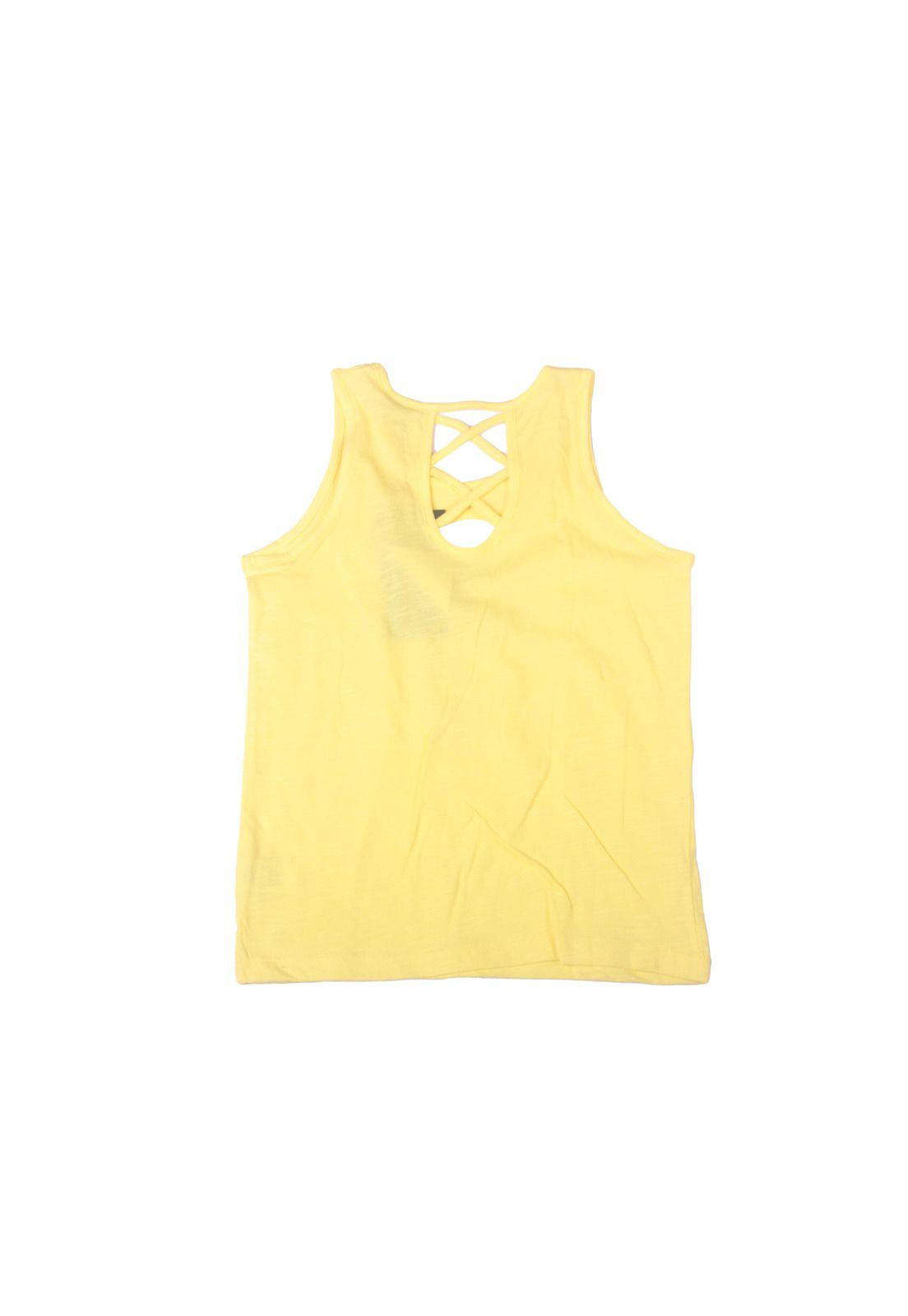 Polera Niña Amarillo Pillin-4