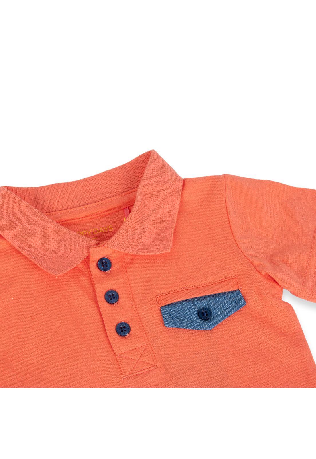Polera Bebé Niño Rojo Pillin-2