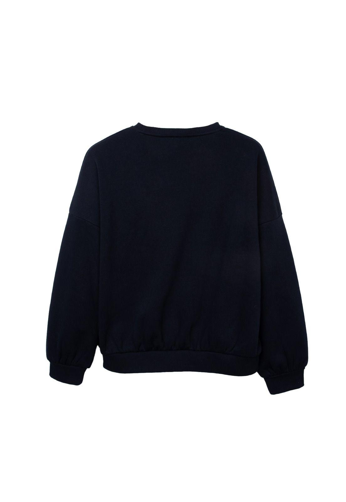 Polerón  Negro Niña Pillin (TVD508-26NEG)-1