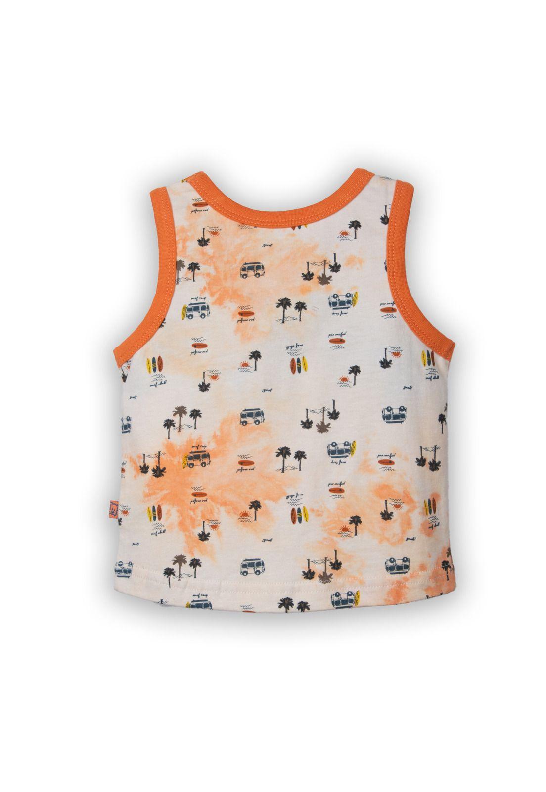 Polera  Niño Naranjo Pillin (PVC660-25NAR3M)-2
