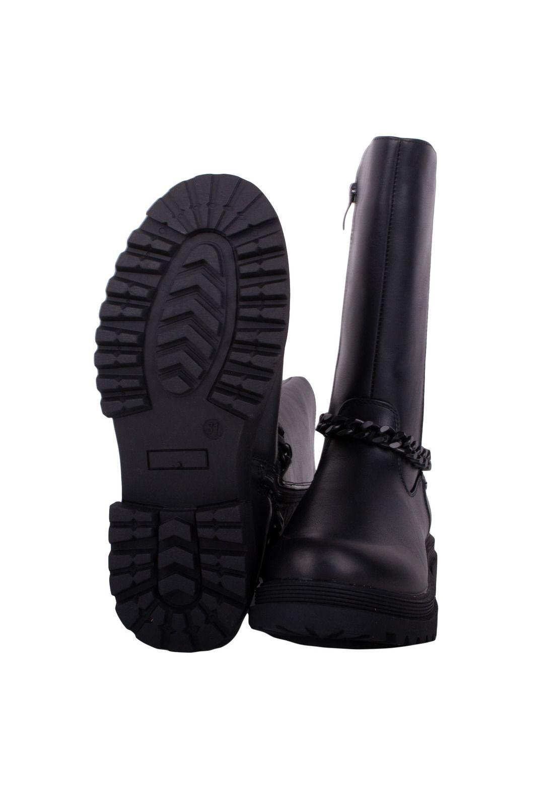 Bota Niña Negro Pillin-1