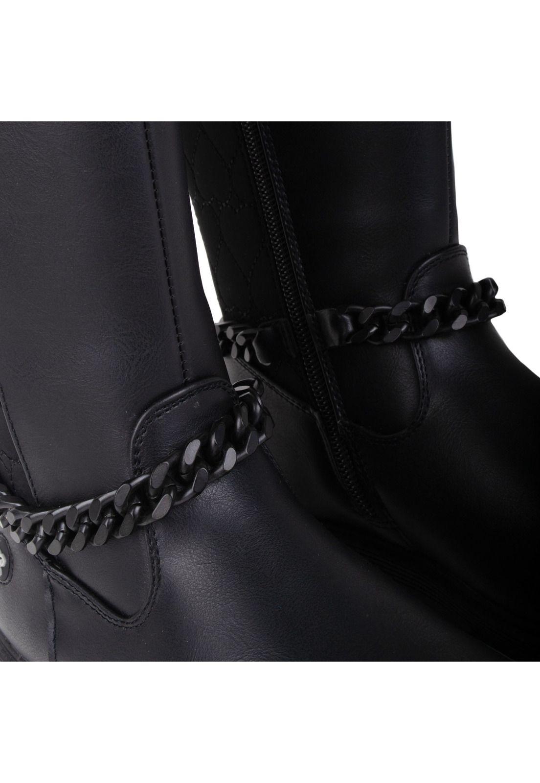 Bota Niña Negro Pillin-4
