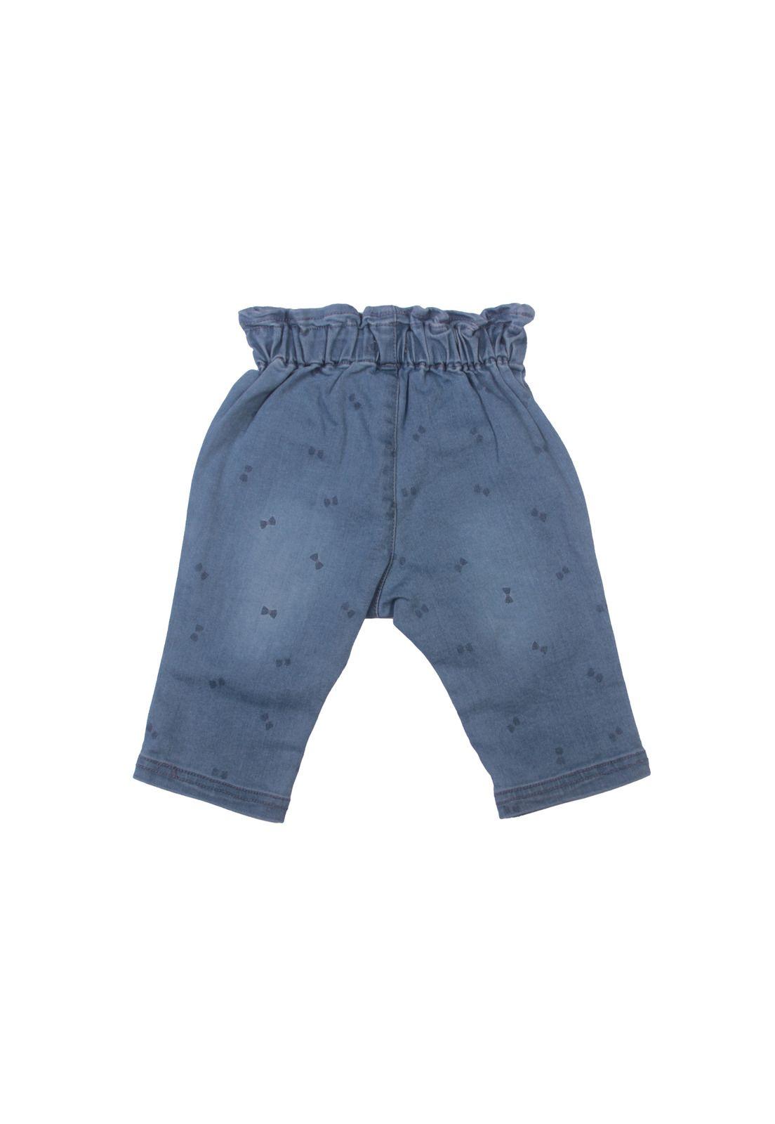 Jeans Bebe Niña Azul Pillin-1