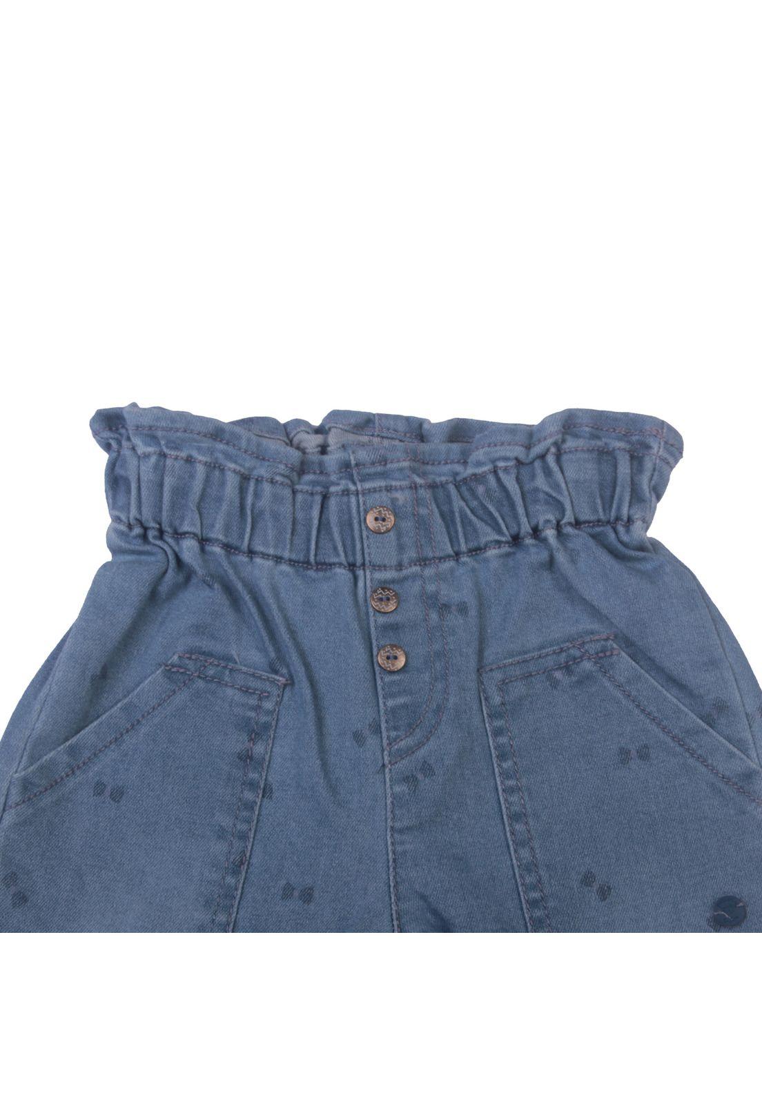 Jeans Bebe Niña Azul Pillin-2