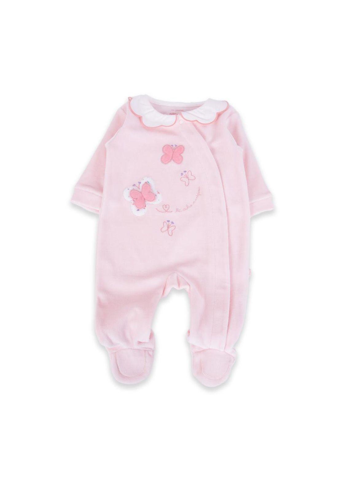 Osito Bebé Niña Rosado Pillin-0