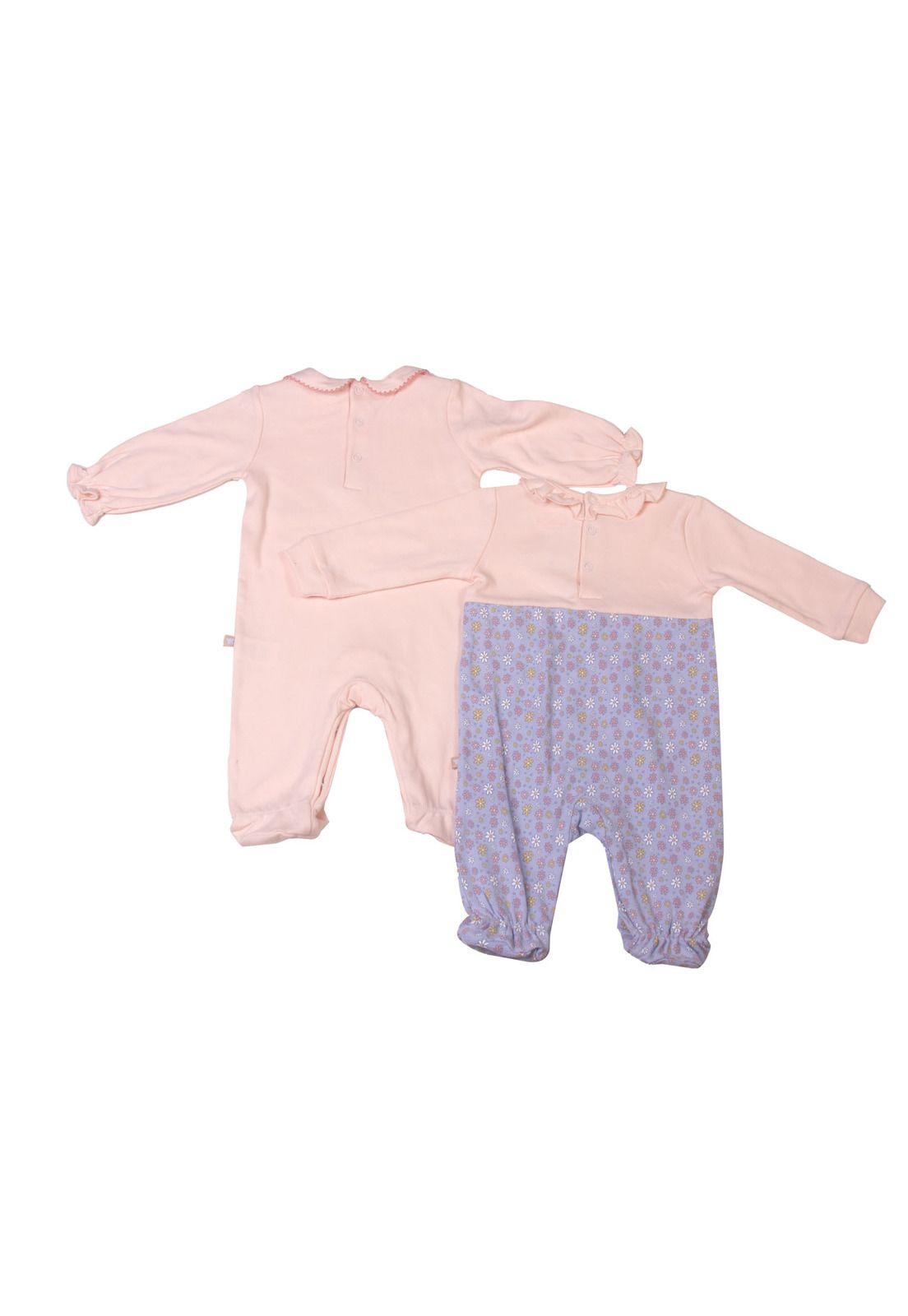 Set 2 Pzas Osito Niña Multicolor Pillin-2