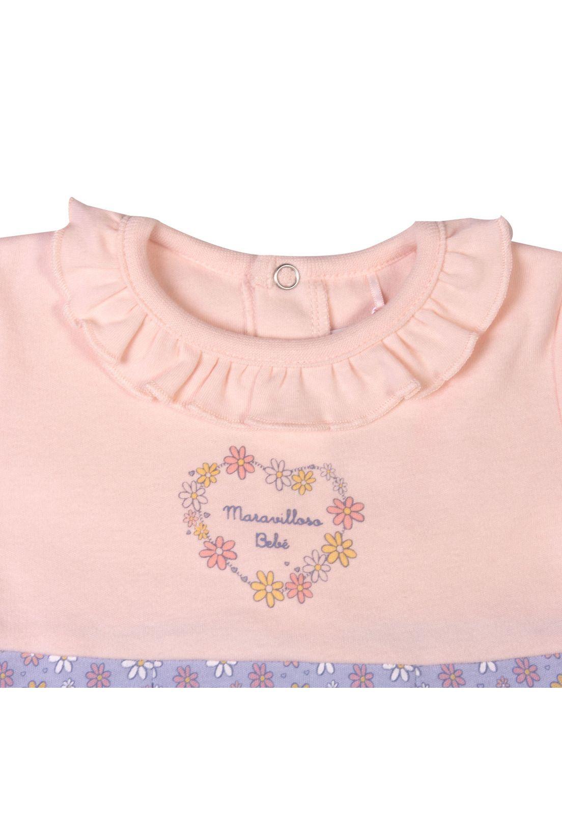 Set 2 Pzas Osito Niña Multicolor Pillin-3