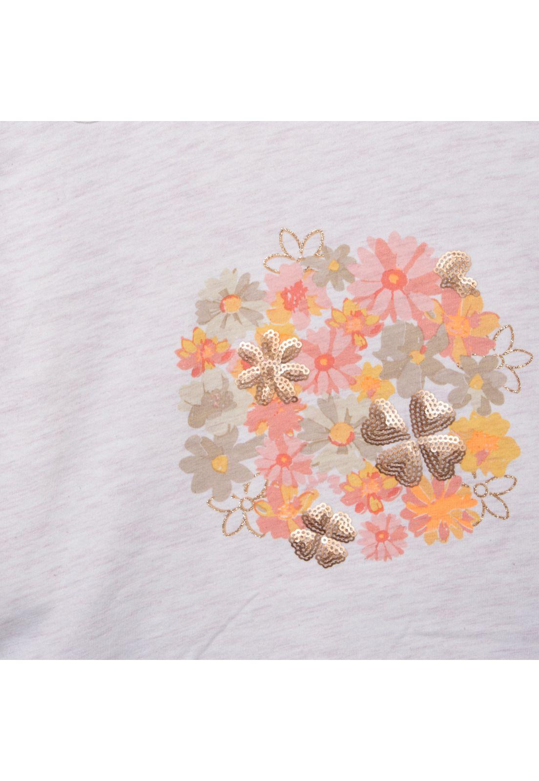 Polera Niña Melange Pillin (PVC615-25MLG2)-1