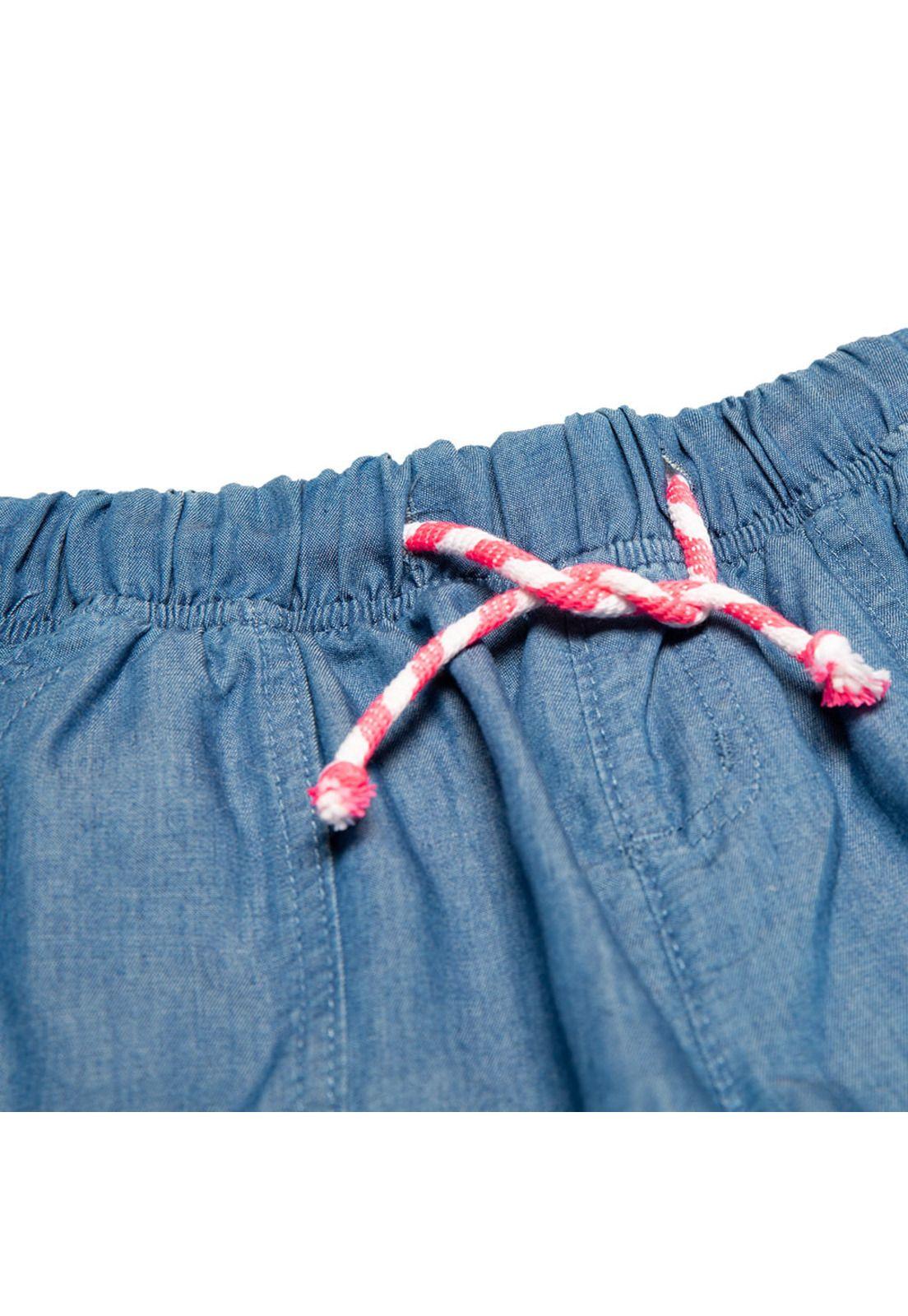 Short Niña Azul Pillin-2