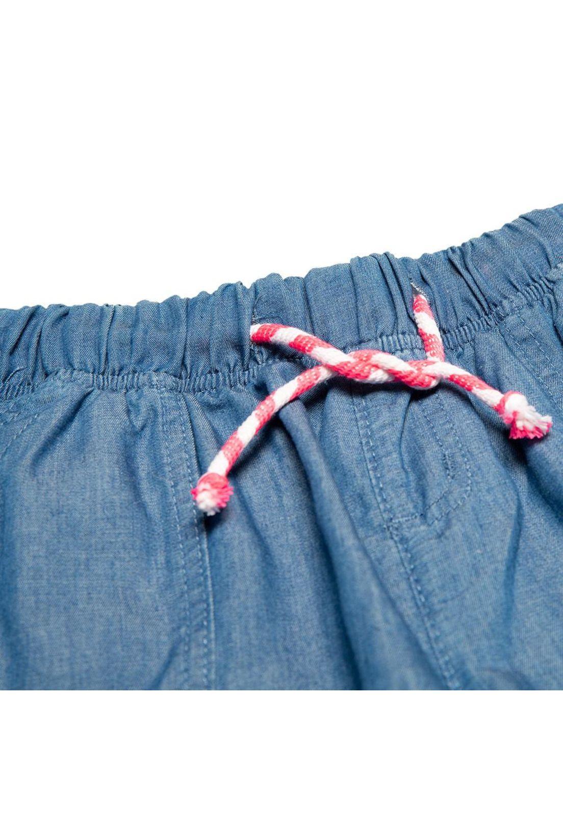 Short Niña Azul Pillin-2