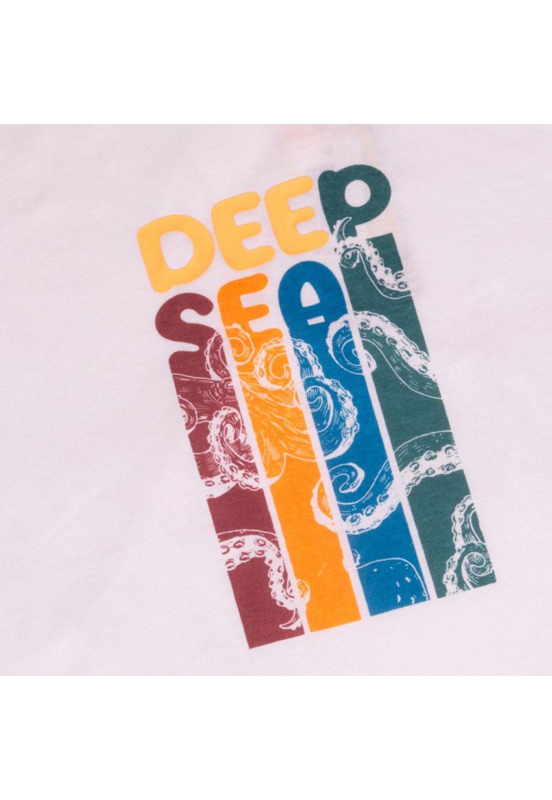 Polera Manga Corta Niño Blanco Pillin-1