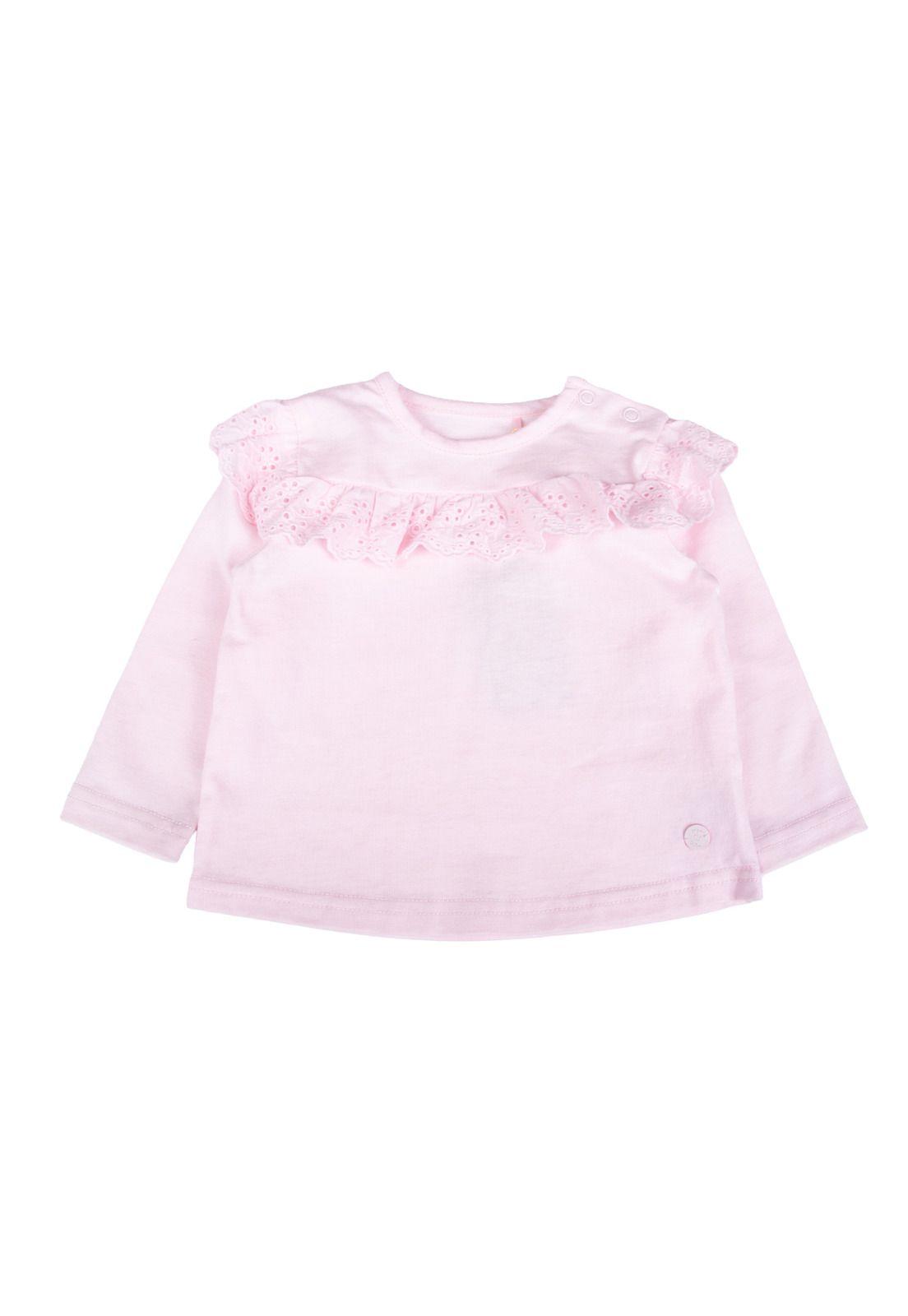 Polera Bebe  Rosado Pillin ( PVB615-25ROS )-0