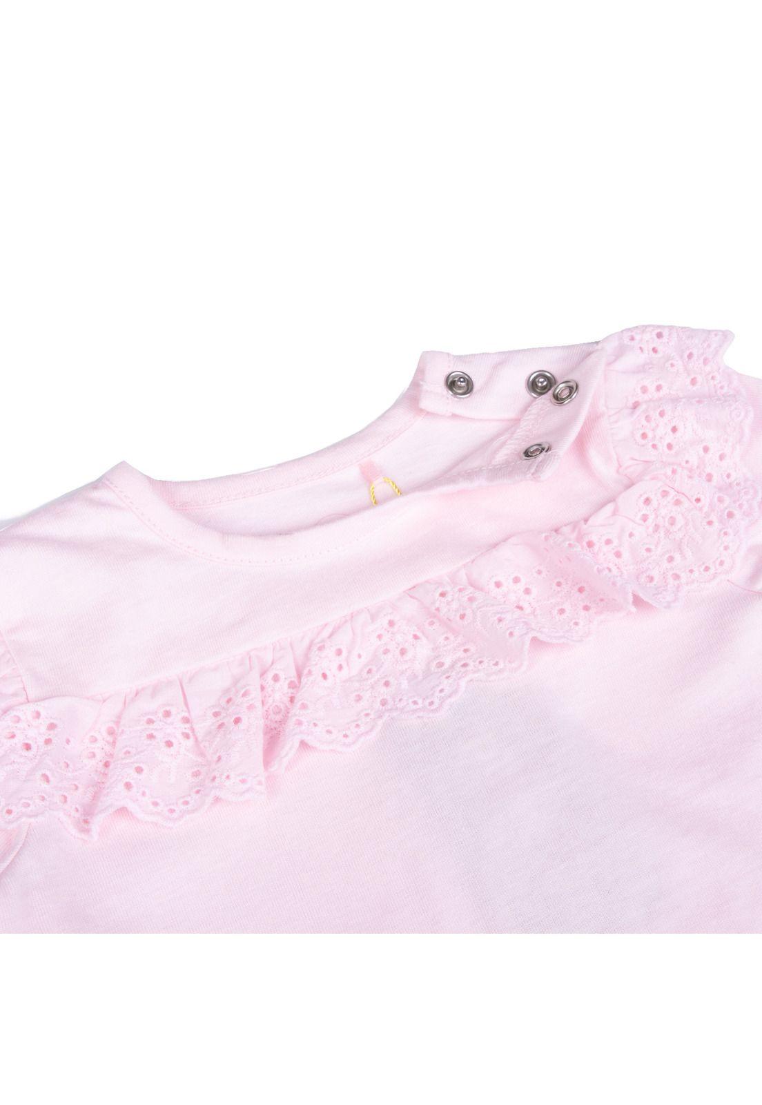 Polera Bebe  Rosado Pillin ( PVB615-25ROS )-1
