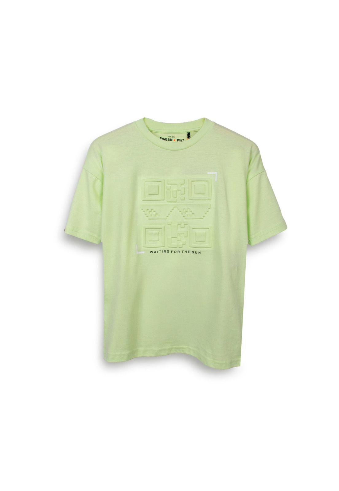 Polera Niño Verde Pillin (TVC616-25VER)-0