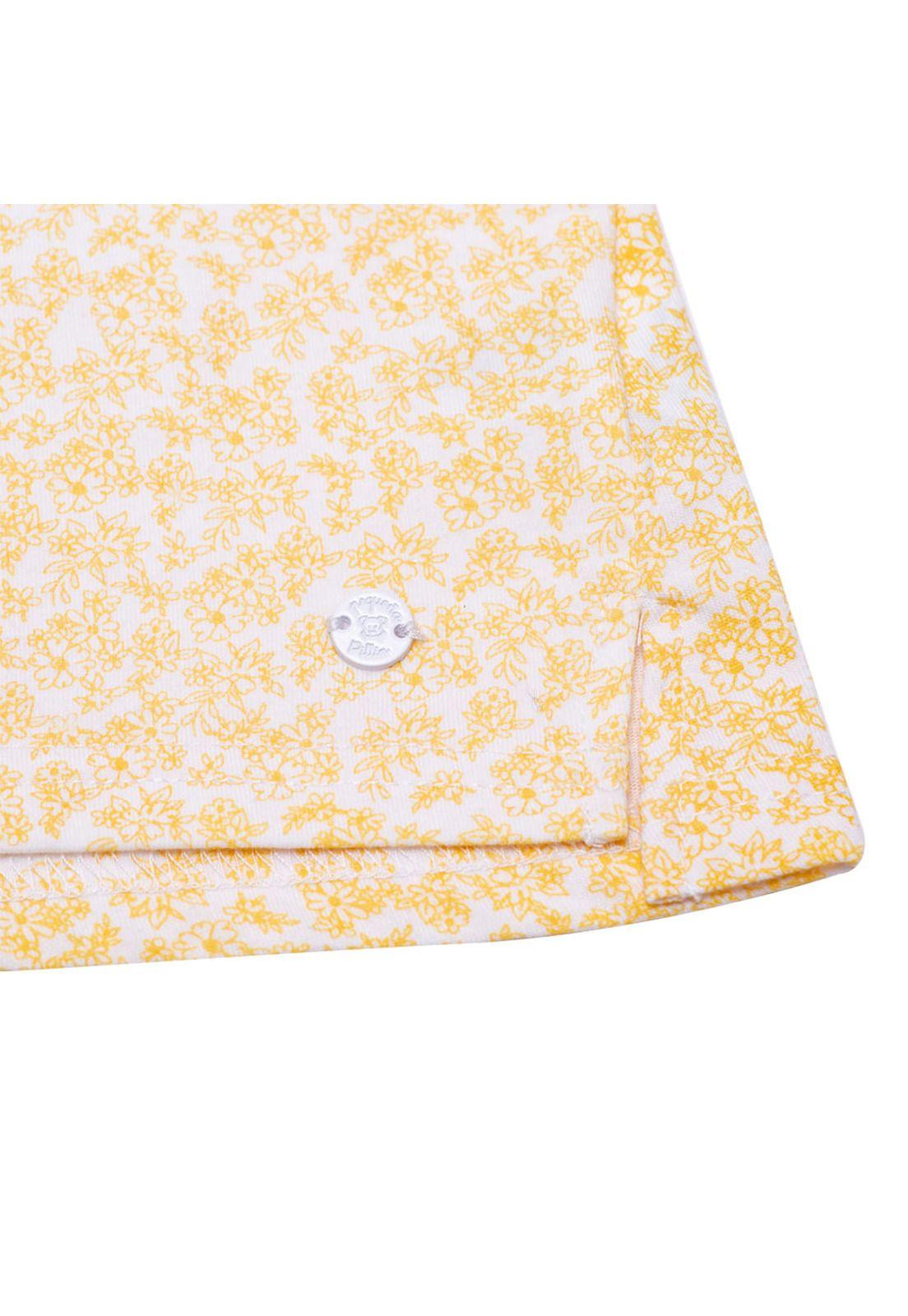Polera Bebé Niña Naranja Pillin-3