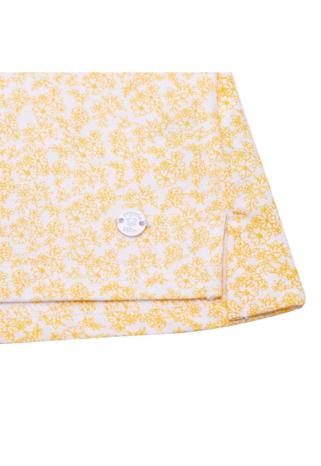 Polera Bebé Niña Naranja Pillin-2