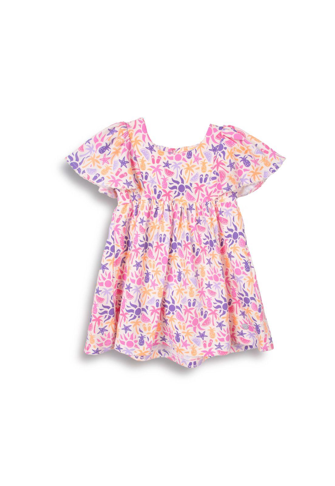 Vestido  Niña Blanco Pillin (PVC613-25BCO)-0
