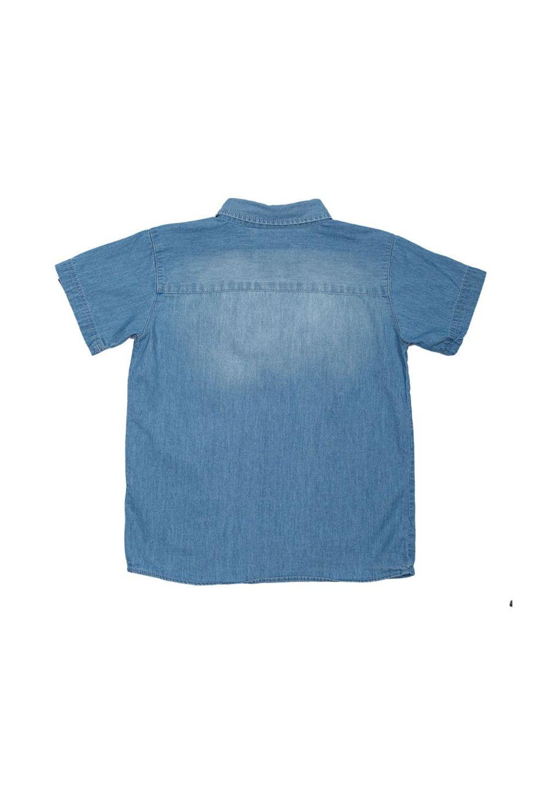 Camisa Mezclilla Niño Denim Pillin-1