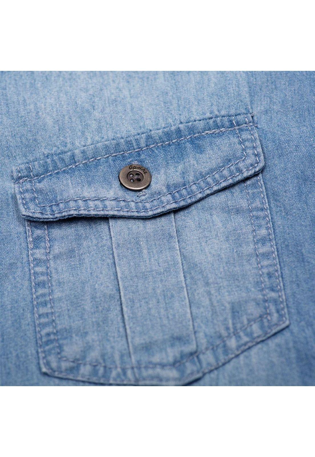 Camisa Mezclilla Niño Denim Pillin-2