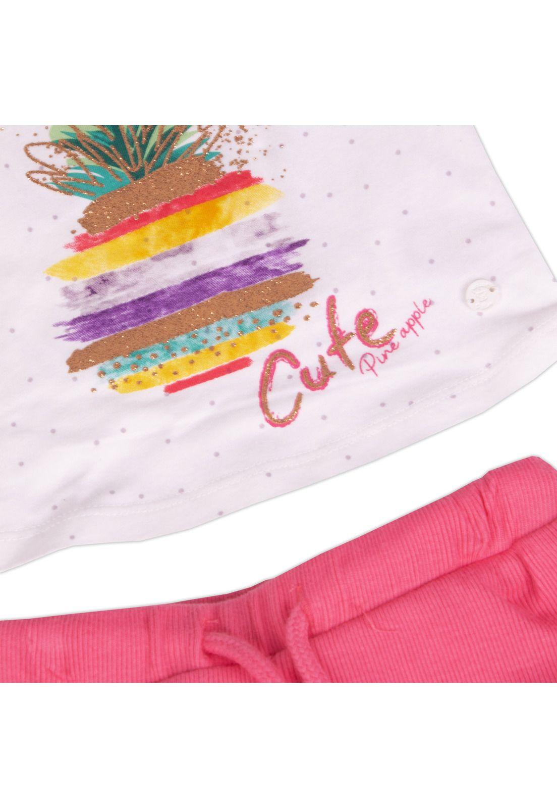 Conjunto Bebe Niña Fucsia Pillin-1