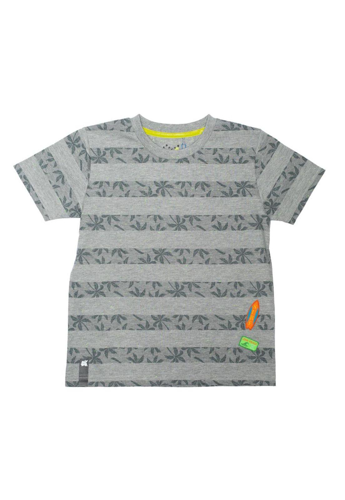 Polera Niño Gris Pillin-0