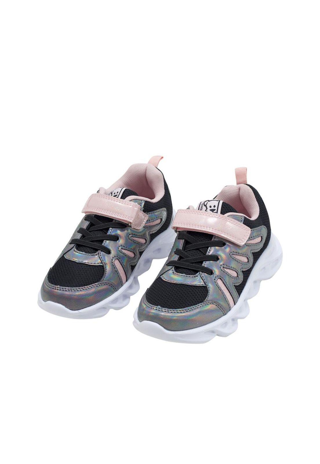 Zapatilla Niña Negro Pillin-0