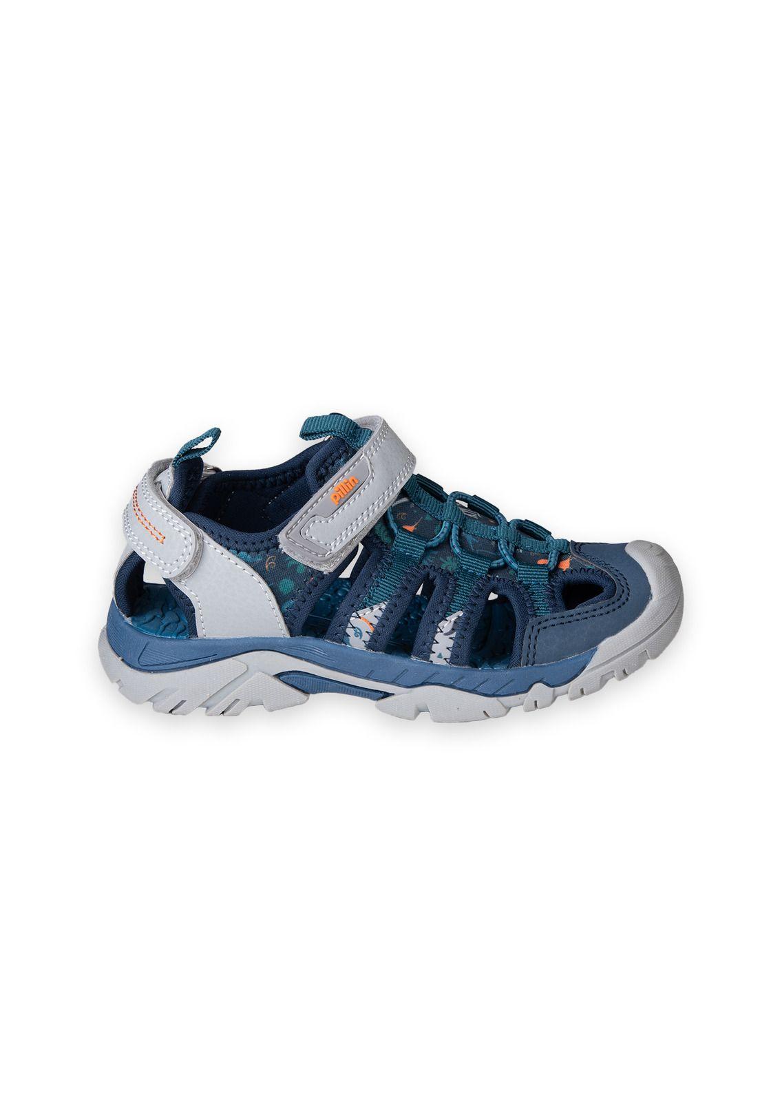 Sandalias Bebe Niño Petroleo Pillin (PZC428-25PET )-1