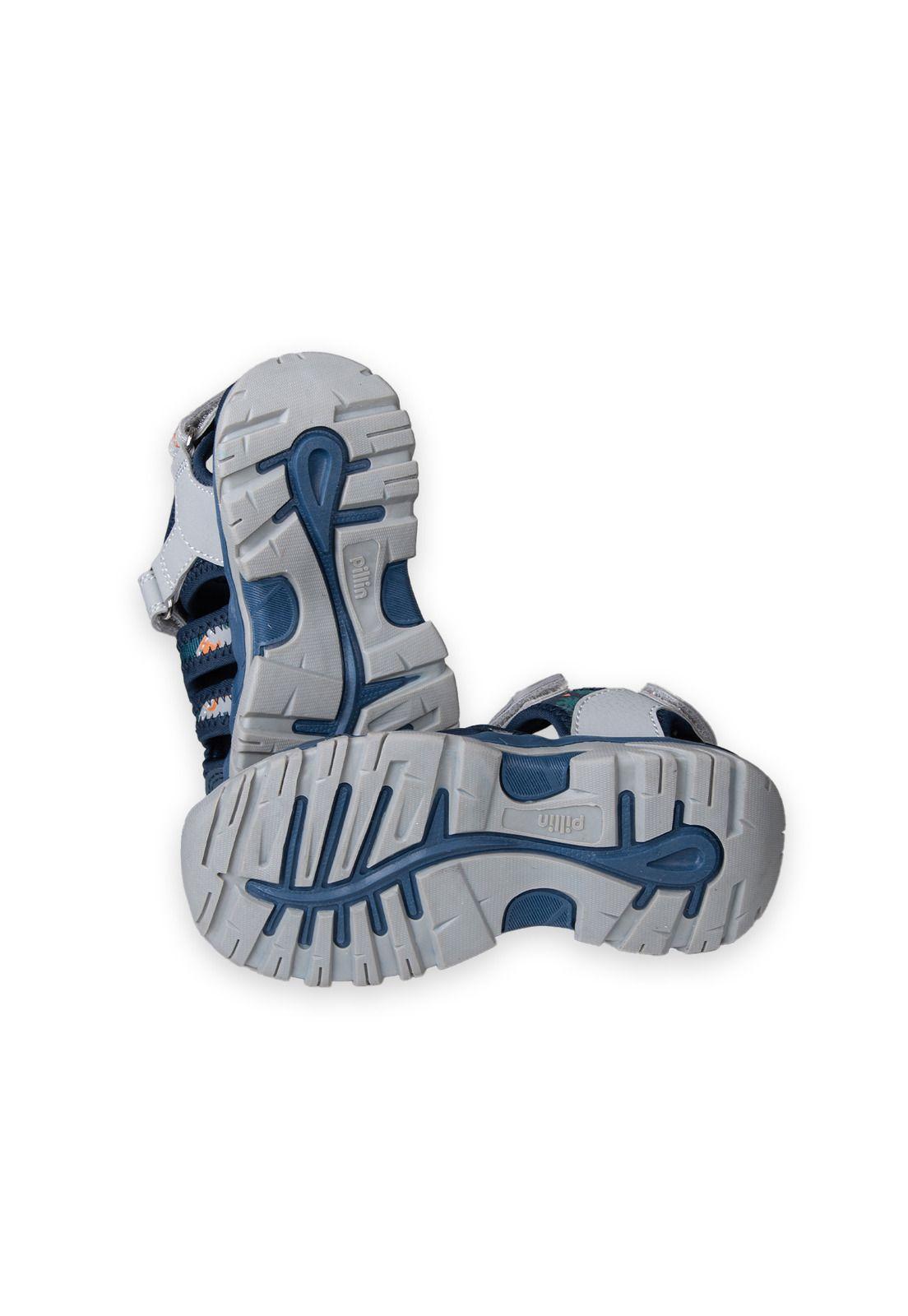 Sandalias Bebe Niño Petroleo Pillin (PZC428-25PET )-3
