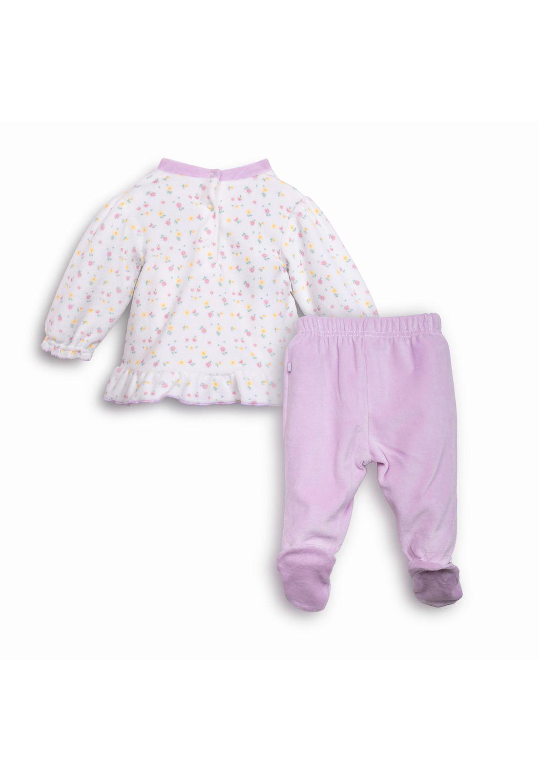 Conjunto Recién Nacido  Lila Pillin (PVC304-25LIL)-3