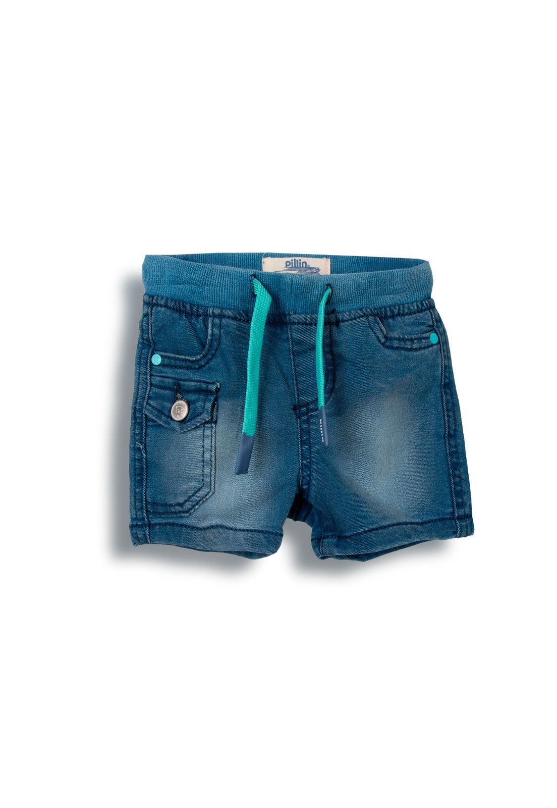Bermuda  Denim Pillin (PVC734-25DEN)-0