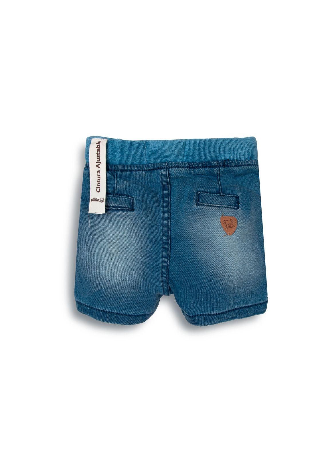 Bermuda  Denim Pillin (PVC734-25DEN)-1