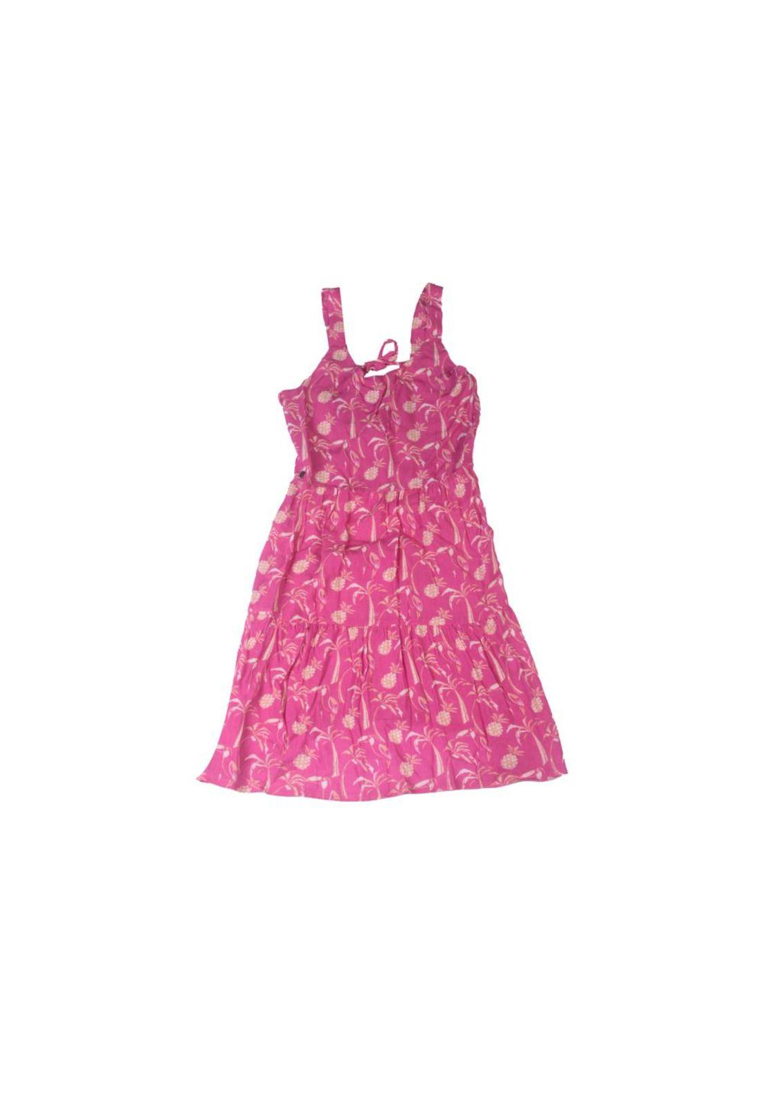 Vestido Niña Fucsia Pillin-0