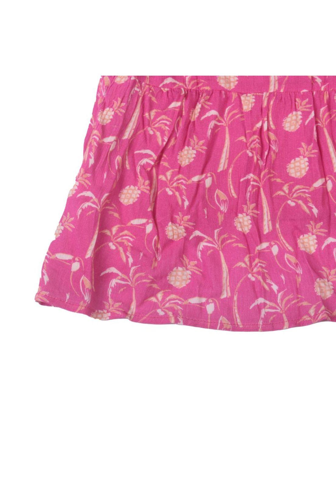 Vestido Niña Fucsia Pillin-2