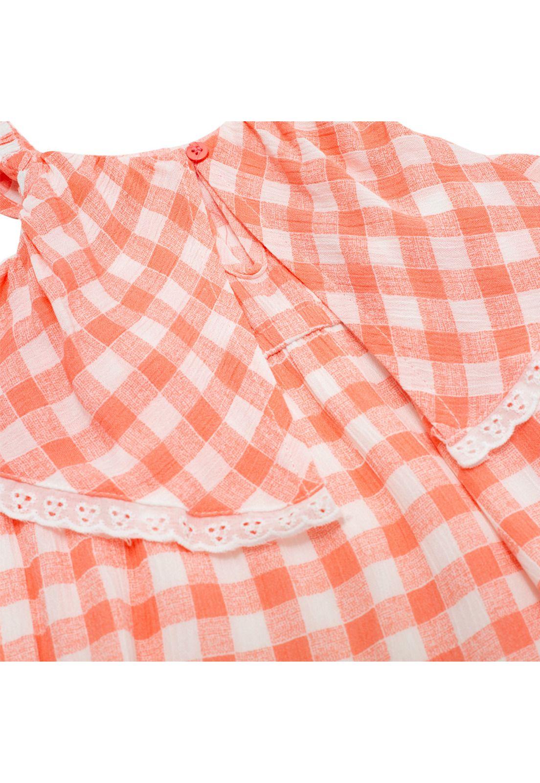 Vestido Bebe Niña Rosado Pillin-3