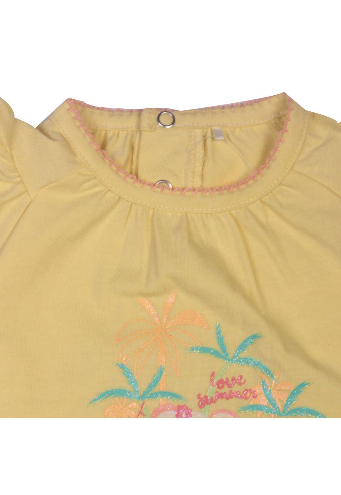 Polera Bebe Niña Vainilla Pillin-2
