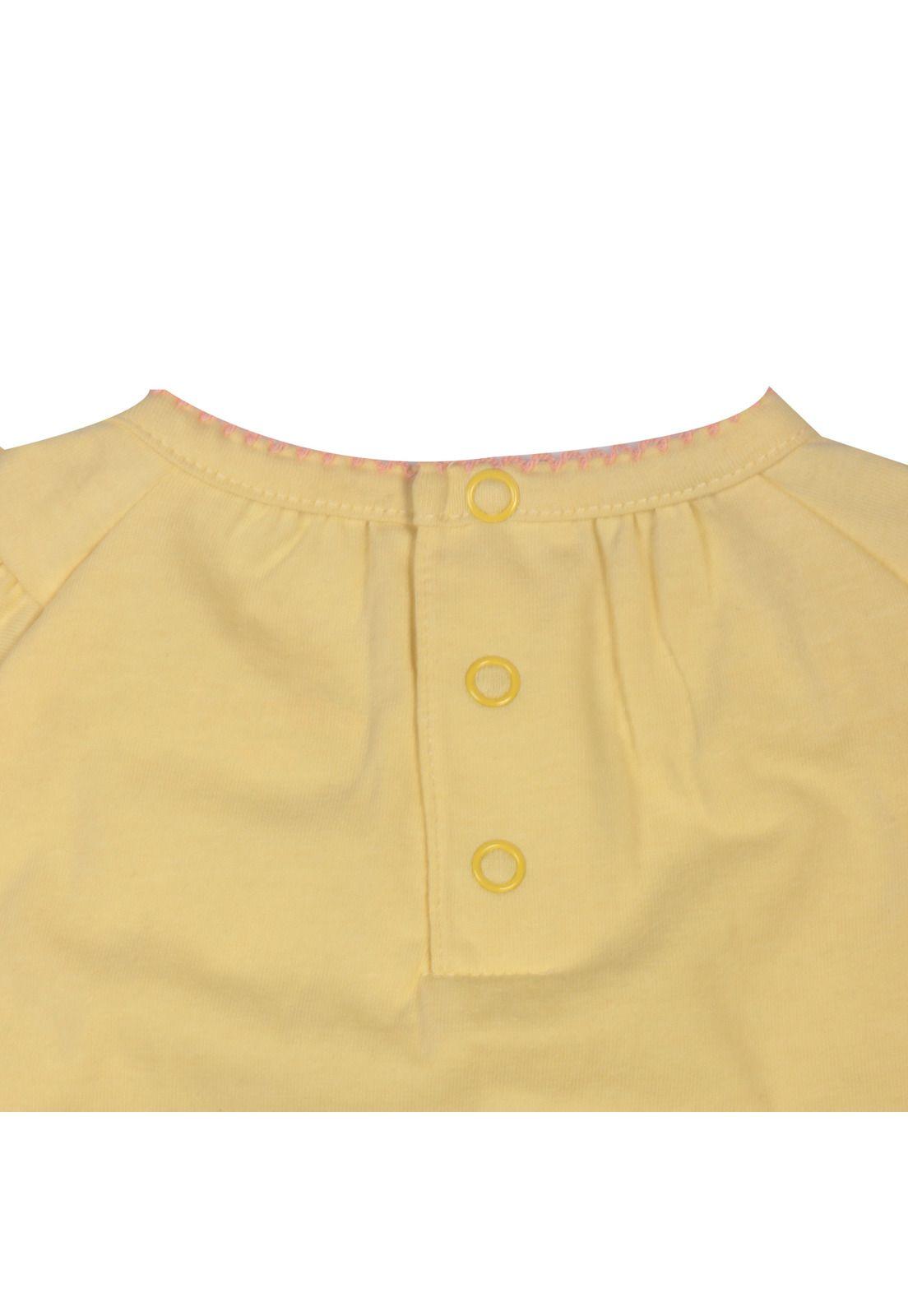 Polera Bebe Niña Vainilla Pillin-3